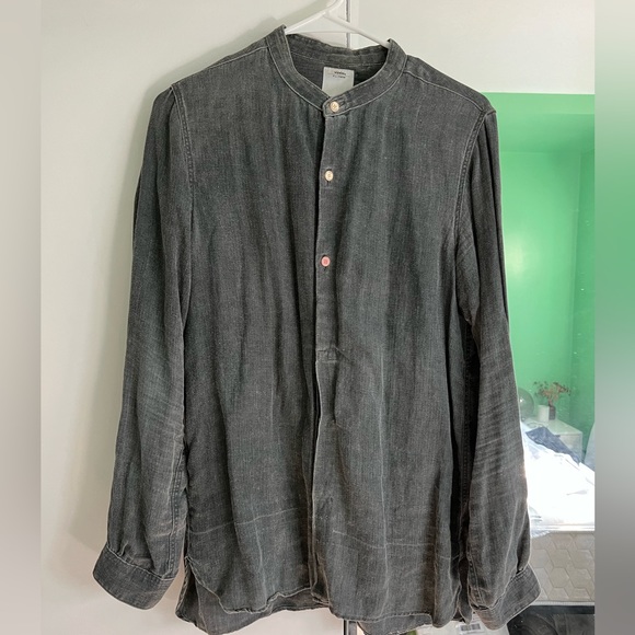 Vivism Japanese Chambray Button Up - Picture 4 of 6